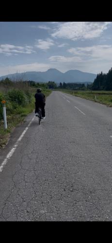 自転車で運動