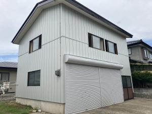 秋田市　Ｓ様邸　金属サイディング重ね張り工事